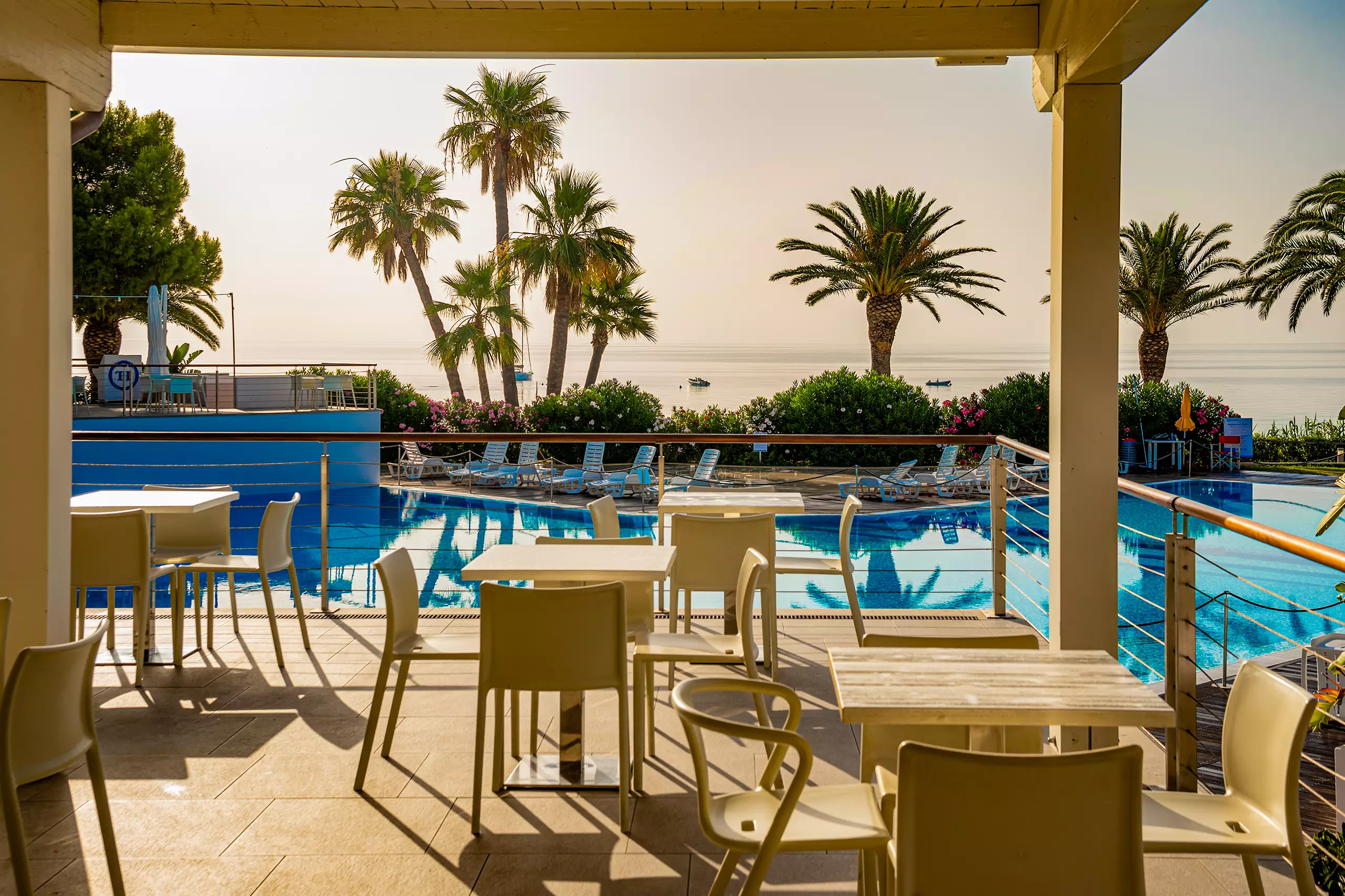 Resort mit Meerblick in Costa Rei